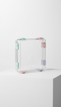 Clear Crafter Case With Pastel Accents